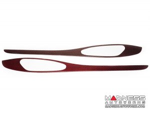 Alfa Romeo Stelvio Complete Interior Trim Kit - Red Carbon Fiber Alfa Romeo Stelvio Complete Interior Trim Kit - Red Carbon Fiber